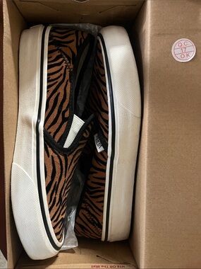 Vans Classic Slip-On Tiger Stripe slip on